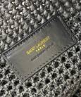 Сумка Saint Laurent Icare In Raffia Black